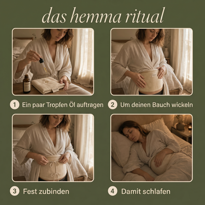 Der Rizinusöl-Detox-Wickel