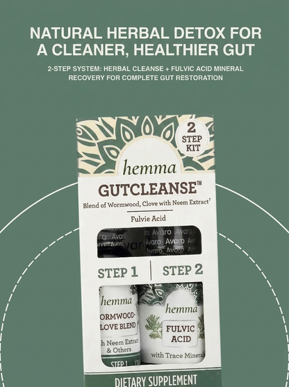 Hemma® GutCleanse — 2-Step Parasite Cleanse Kit