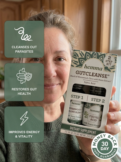 Hemma® GutCleanse — 2-Step Parasite Cleanse Kit